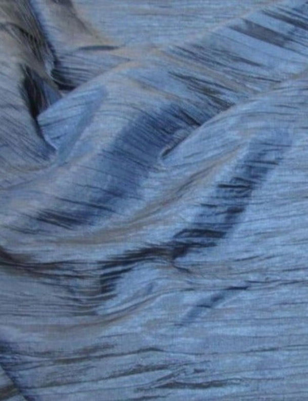 1 Yard Elegant Crease Crushed Taffeta Fabric for Event Decor 54" Width