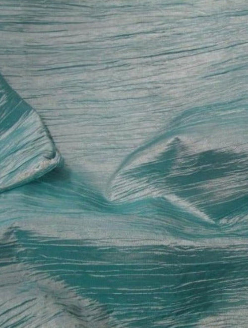 1 Yard Elegant Crease Crushed Taffeta Fabric for Event Decor 54" Width