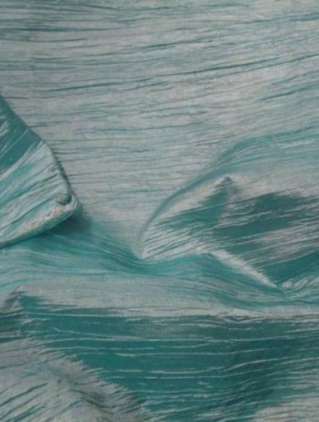 1 Yard Elegant Crease Crushed Taffeta Fabric for Event Decor 54" Width