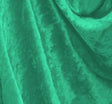 Crushed Panne Velour Polyester Fabric - Mermaid Green, Crushed Texture, 58/60" Width
