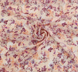 Chiffon Crinkle Print D#849-13121 100 Percent Polyester Fabric - Color 003, 53" Width (1 Yard)