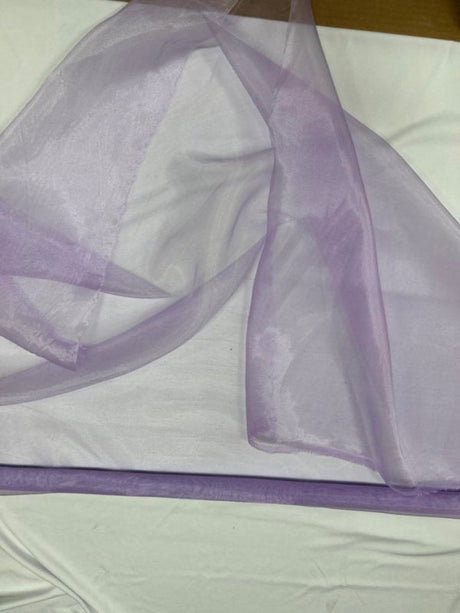 1 Yard Sheer Organza Fabric Crisp Lightweight Elegant Material for Decor Fashion Crafts