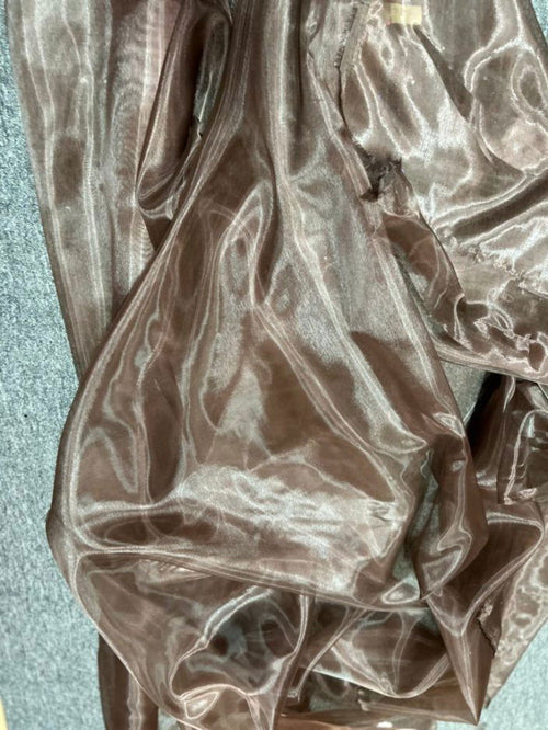 1 Yard Sheer Organza Fabric Crisp Lightweight Elegant Material for Decor Fashion Crafts