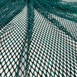 1 Yard Diamond Fishnet Fabric Stretch Lace, Soft Nylon Spandex Blend, 58" Width,