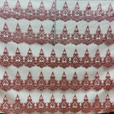 1 Yard Glitter Mesh Fabric | 55" Wide | Sparkling Mesh for Gowns, Costumes & Event Décor