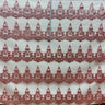 1 Yard Turquoise Glitter Mesh Fabric Lightweight Sparkle 55 Inch Width
