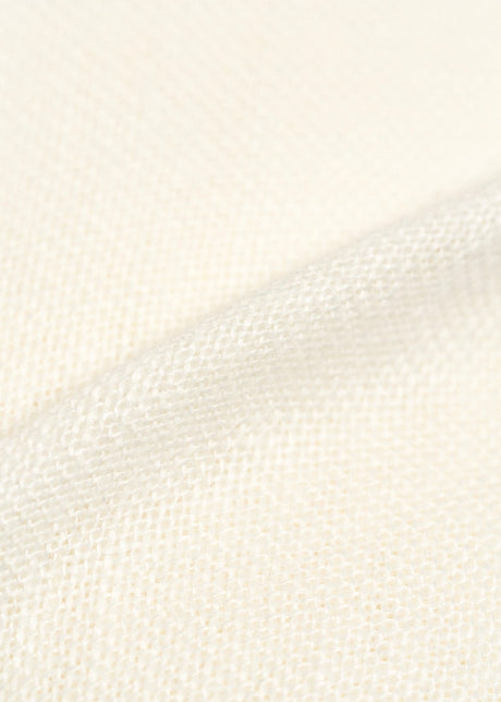 1 Yard Solid Off White Pure Linen Gauze Fabric 5 oz Flat Washed 57 Inches Wide