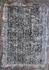 Chromatic Elegance Foldable Flat Weave Area Rug with Shifting Hues