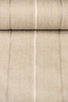 1 Yard Linen Novelty Herringbone Yarn Dyed Stripe Fabric 2 Tone Sage Ivory Color 54" Width