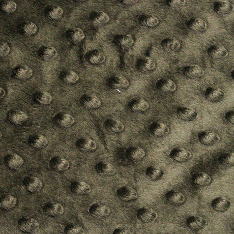 1 Yard Minky Dimple Dot Faux Fur Fabric, 60″ Wide 100% Polyester