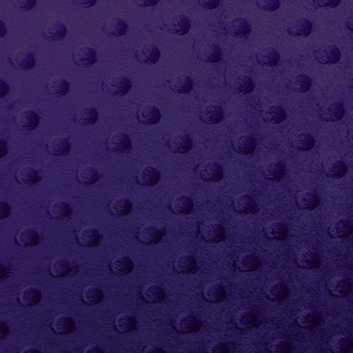 1 Yard Minky Dimple Dot Faux Fur Fabric, 60″ Wide 100% Polyester