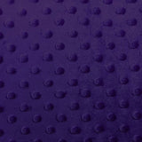 1 Yard Minky Dimple Dot Faux Fur Fabric, 60″ Wide 100% Polyester