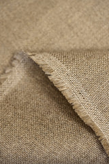 1 Yard Solid Dark Natural Pure Irish Linen Fabric 15.5 oz Softened 54 Inches Wide