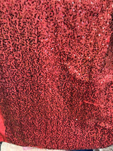 1 Yard Sequin Taffeta Fabric Sparkling Polyester for Events Costumes and Décor