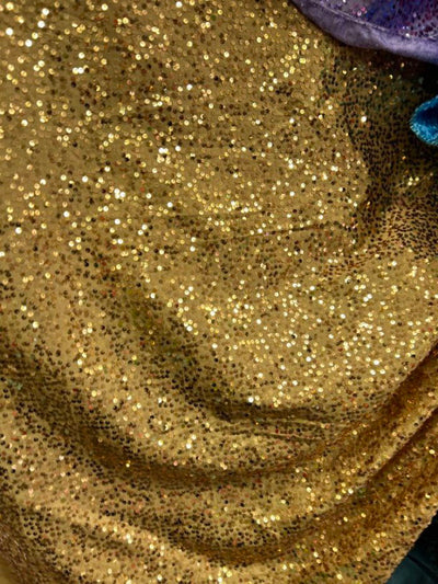1 Yard Sequin Taffeta Fabric Sparkle Event Backdrop Costume Material 50/54 Inches Wide