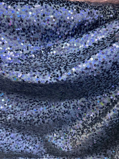 1 Yard Sequin Taffeta Fabric Sparkling Polyester for Events Costumes and Décor
