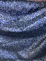1 Yard Sequin Taffeta Fabric Sparkling Polyester for Events Costumes and Décor