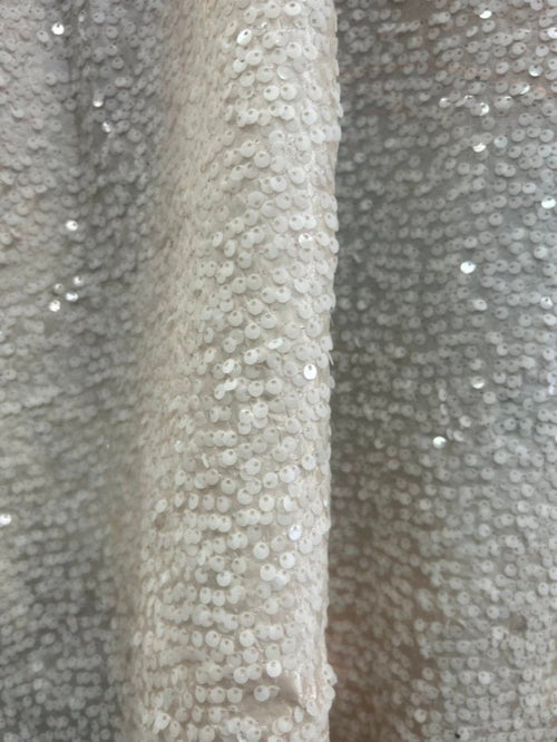 1 Yard Sequin Taffeta Fabric 54 Inches Wide Sparkly Material for Costumes and Event Décor