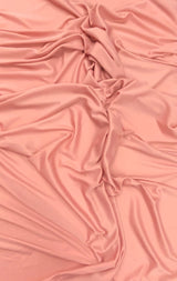 Stretch Lining Polyester Fabric - Dusty Rose, Matte Soft, 60" Width (1 Yard)