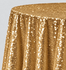 Glitz Sequin Tablecloth 90 Inch Round Durable Polyester Party