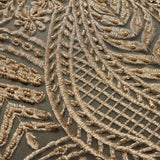 1 Yard Luxurious Beaded & Sequined Embroidered Lace Fabric 50/52" Wide