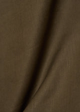 1 Yard Earth Tone Pure Linen Fabric Stone Washed Midweight 54 Inches Wide