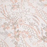 1 Yard Embroidered Beaded Lace Fabric with Sequins and Floral Pattern, 50/52" Wide, 100% Polyester