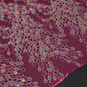 1 Yard Dazzling Polyester Embroidered Beaded Sequined Lace Fabric 50/52" Wide