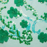 1 Yard Tulle Lace Fabric Embroidered with Applique and Incredible 3D Floral Pattern, 52" Wide