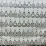 1 Yard Turquoise Glitter Mesh Fabric Lightweight Sparkle 55 Inch Width