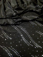 Polyester Knit Jersey Fabric - 3Mm Silver Hologram Circle, Light Weight, 58"-60" Wide