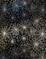 Silver iridescent spiderweb nylon spandex fabric, 58-60 inch wide material for costumes and sewing projects