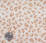 French Terry 1D1420 Beige Rose Polyester Rayon Spandex Fabric - Beige Rose, 58/60" Width