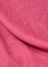 1 Yard Hot Pink Softened Linen Fabric, Lightweight Solid 62 Inches Wide for Apparel and Crafting