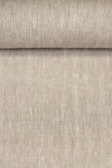 1 Yard Linen Novelty Herringbone Yarn-Dyed Fabric Buff Color 54” Width