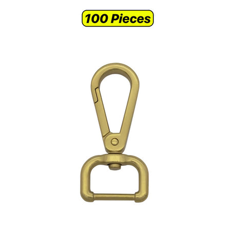 Zinc Alloy Spring Snap Hook for Bags & Keychains