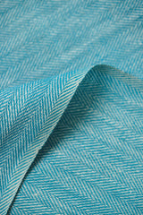1 Yard Spa Colored Novelty Linen Herringbone Durable Craft Fabric 54" Width