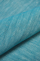 1 Yard Spa Colored Novelty Linen Herringbone Durable Craft Fabric 54" Width