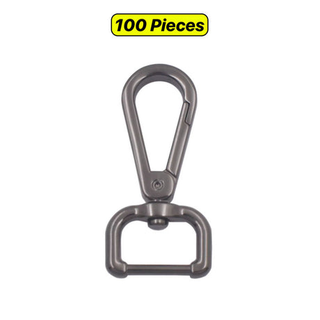 Zinc Alloy Spring Snap Hook for Bags & Keychains