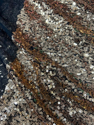 1 Yard Glitz Sequin Fabric Sparkling Mesh Polyester for Costumes Events and Decorations