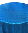 1 Yard Glitz Sequin Round Tablecloth 108 Inches Shiny Polyester Linen for Weddings and Events