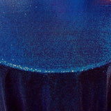 1 Yard Glitz Sequin Round Tablecloth 90 Inches Sparkle Polyester Cover for Party and Wedding Decor