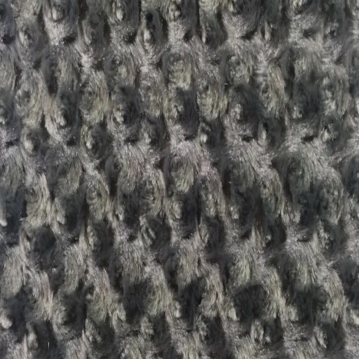 Swirl Rosebud Faux Fur 1 Yard Fabric 100% Polyester, 60″ Wide, 450 GSM Ultra Soft Plush Material