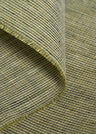1 Yard Premium Irish Linen Green Tweed Stripe Fabric Material 62" 60"