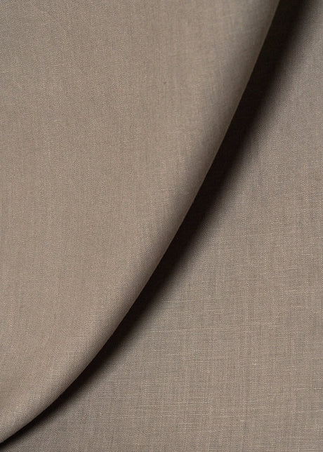 1 Yard Softened Fossil Pure Linen Fabric Midweight 5.5 oz 54 Inches Wide