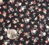 Hi Multi Chiffon 1B493 Polyester Chiffon Fabric - Black, 58/60" Width (1 Yard)