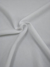 Solid Polyester Helenca Lining Fabric - Nude, White, 58" To 60" Width
