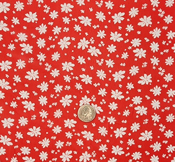 1 Yard Red or Ivory Hi Multi Chiffon Sheer Lightweight Polyester Fabric, 58/60" Wide