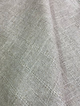 1 Yard Natural Italian Pure Linen Stitch Stripe Jacquard Fabric 60" Width