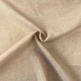 1 Yard Vintage Linen Faux Burlap Fabric 100% Polyester
